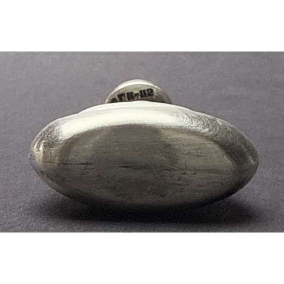 Taxco Sterling Silver TH-112 Mini Perfume Bottle Modern Blue Cabochon As Is - Picture 7 of 15